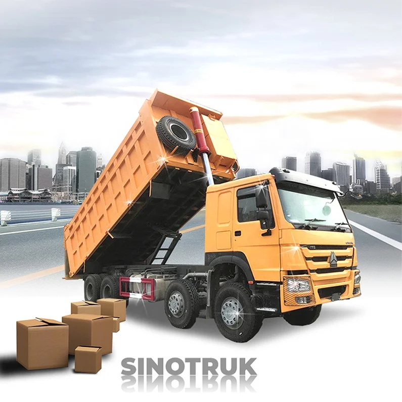 PROMOTION!! Howo Second Hand 6x4 10-30 Ton 371hp 12 Wheels Used Tipper Trucks Dump Truck with 400L aluminium alloy tank