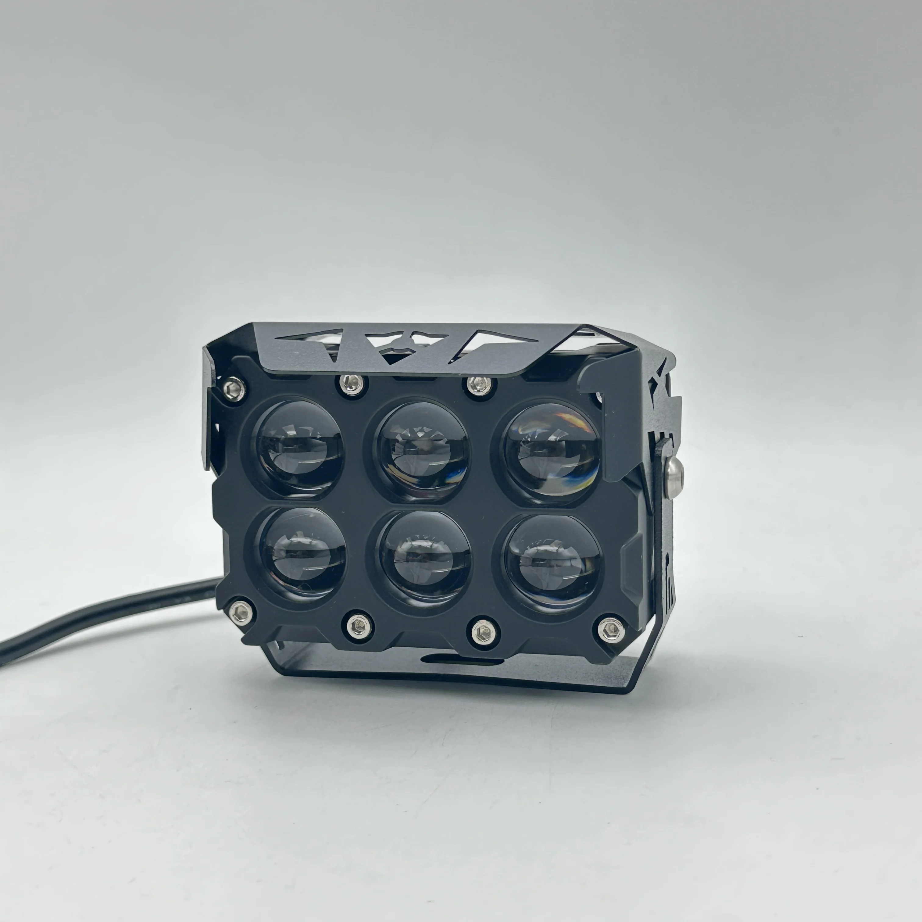 NEWWIND светодиодная фара для мотоцикла, 6 высокоярких бусин, аксессуары для системы дальнего и ближнего света, горячая Распродажа, двойные цвета