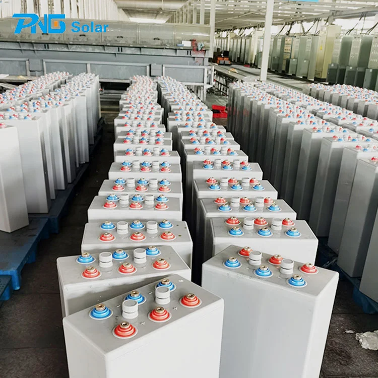 Factory Price PNG OPZV Tubular Gel Battery 2V1000Ah 2V1200Ah 2V 2000Ah for Solar Energy Storage Systems