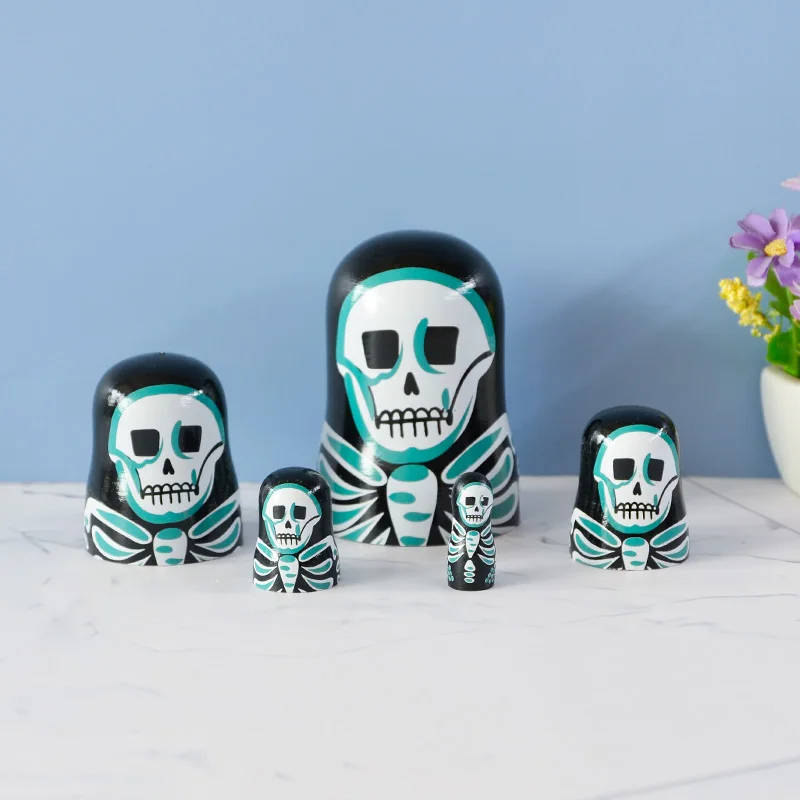 High Quality Wholesale Gift Crafts Russian Doll Home Decoration Wooden Russian Doll