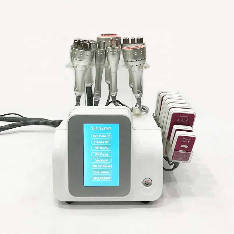 
Yting 8 in 1 Multi-functional Beauty Machine/Lipolaser/40K Cavitation/ Vacuum/ Rf Slimming 