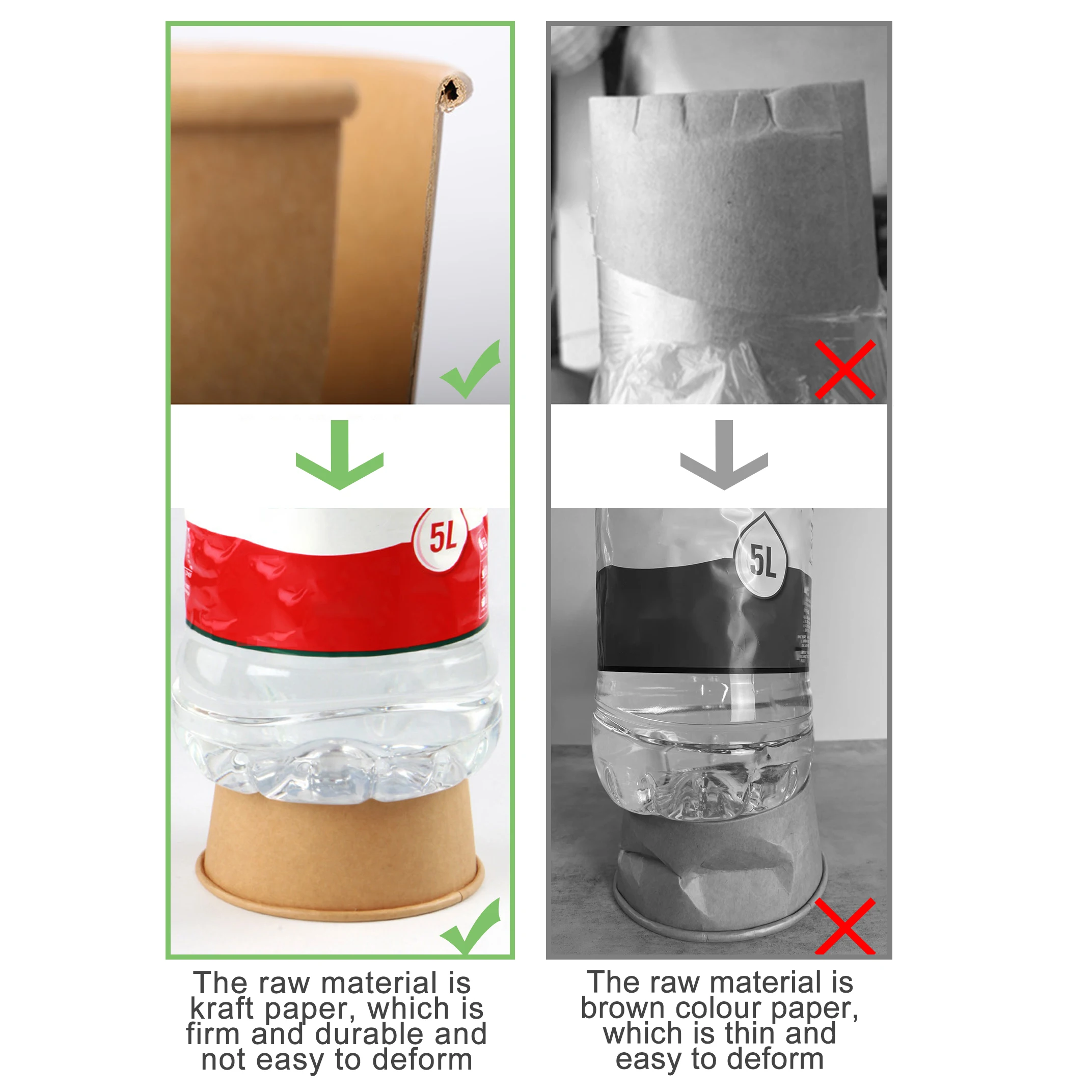 disposable paper cups for popcorn fried chicken paper buckets cup for food packing with lid kfc paper bowl bucket