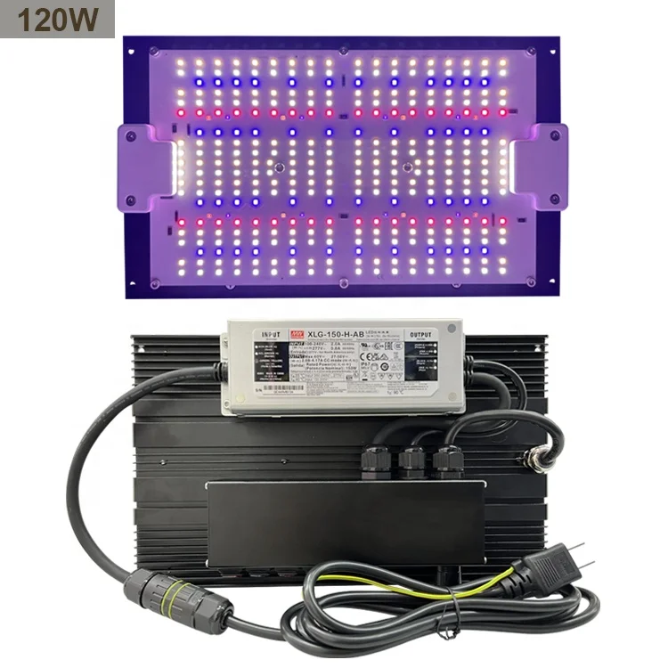 Orignal samsung lm301h evo led grow light 150w indoor plant uv ir for grow box 5 chnanel adjustable spectrum 120W grow led