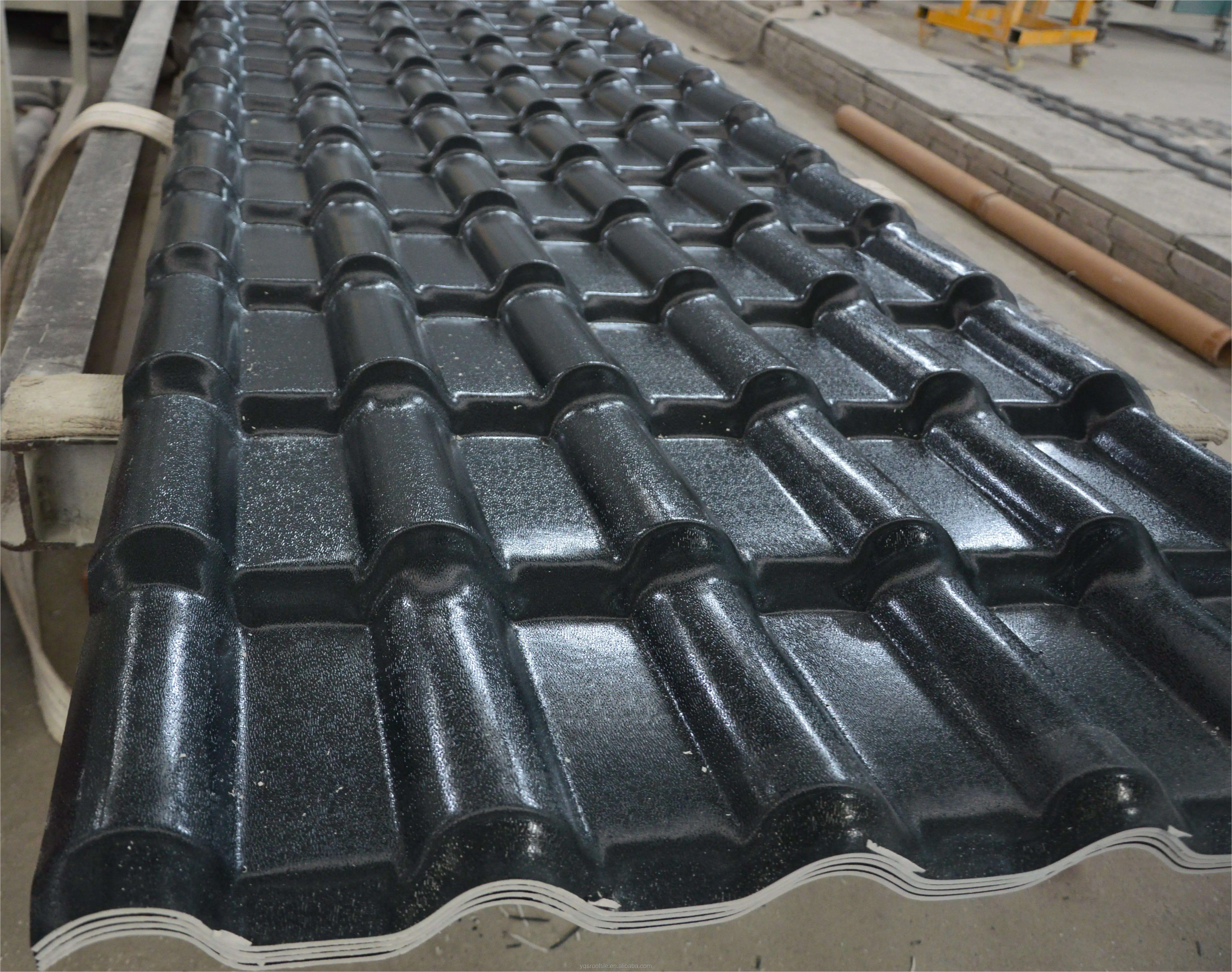 South africa roof material synthetic resin tile synthetic red slate roof tiles