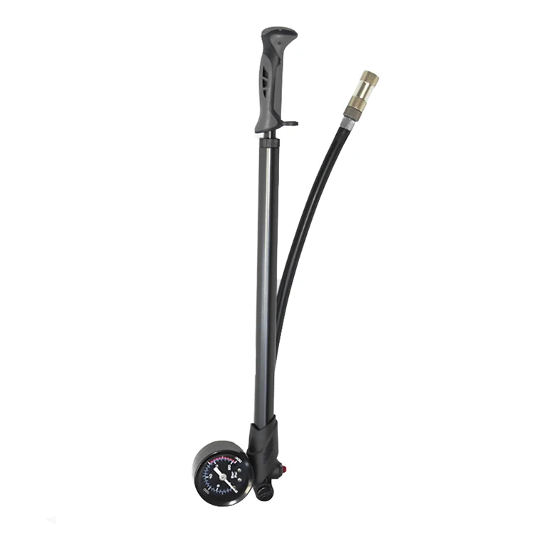 300PSI Bicycle Air Pump High Pressure MTB Bike Shock Pump With Schrader Presta Valve Gauge for Front Fork Rear Suspension