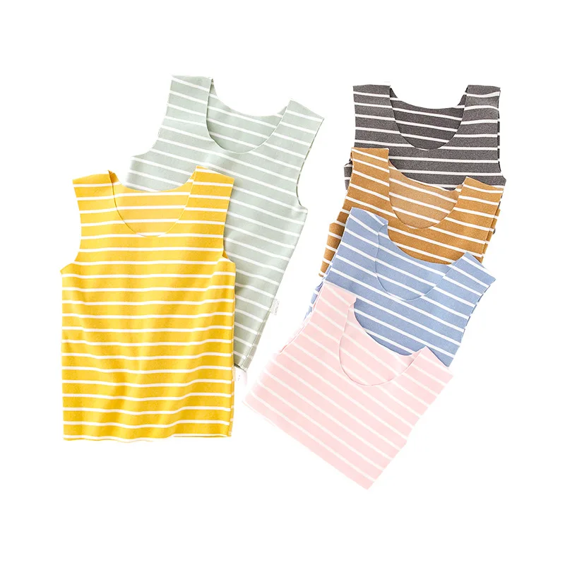 
Fashion Baby Newest Striped Vest Sleeveless Tank Tops Toddler Boys 