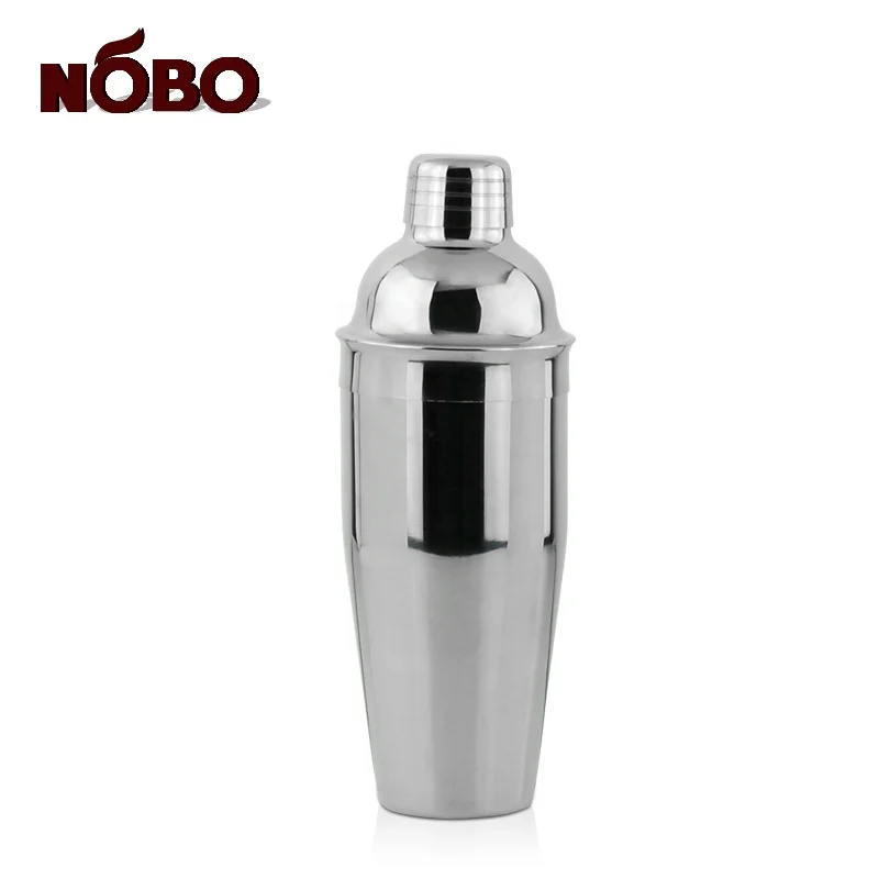  Manufacture Custom Professional Bar Metal Barware bartender kit Stainless Steel Cocktail Shaker
