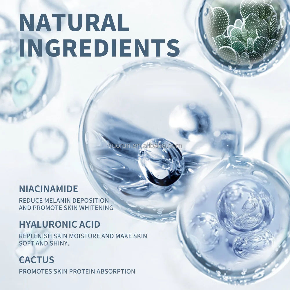 Brand New Sheet Beauty Wholesale Hyaluronic Acid Natural Brightening Face Mask