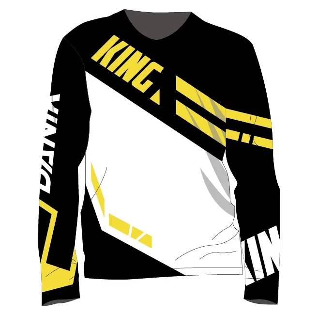 2022Adults men custom wholesale design jersey downhill shirts youth motocross gear custom mx gear