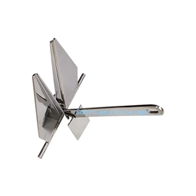 Высококачественный зеркальный Полировочный якорь из нержавеющей стали рыболовный для