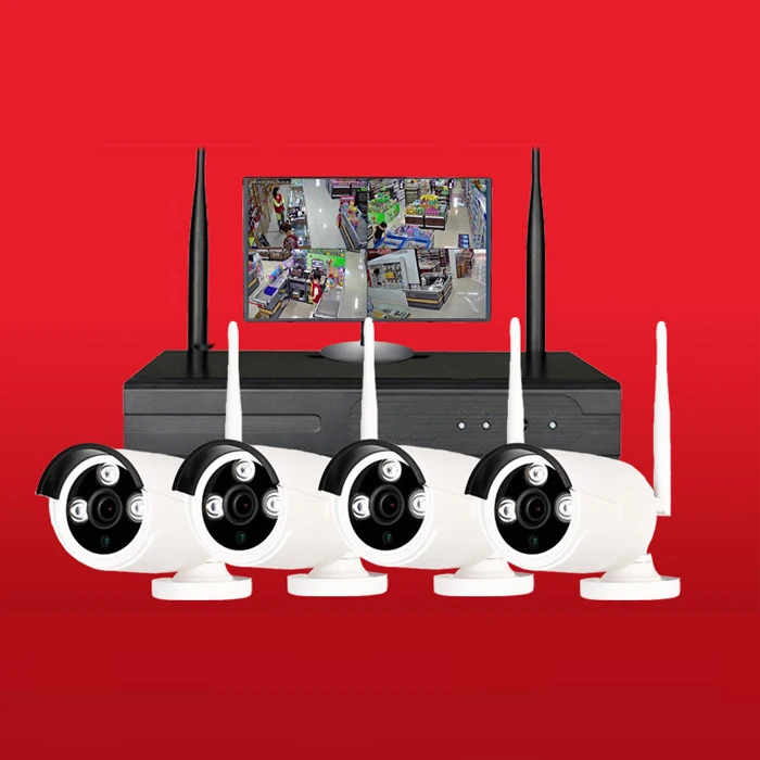 8MP 8 channel Video Surveillance Security Cameras POE NVR Kit system 4K Outdoor Motion camera MDVR 4CH Heavy Duty Truck Backup