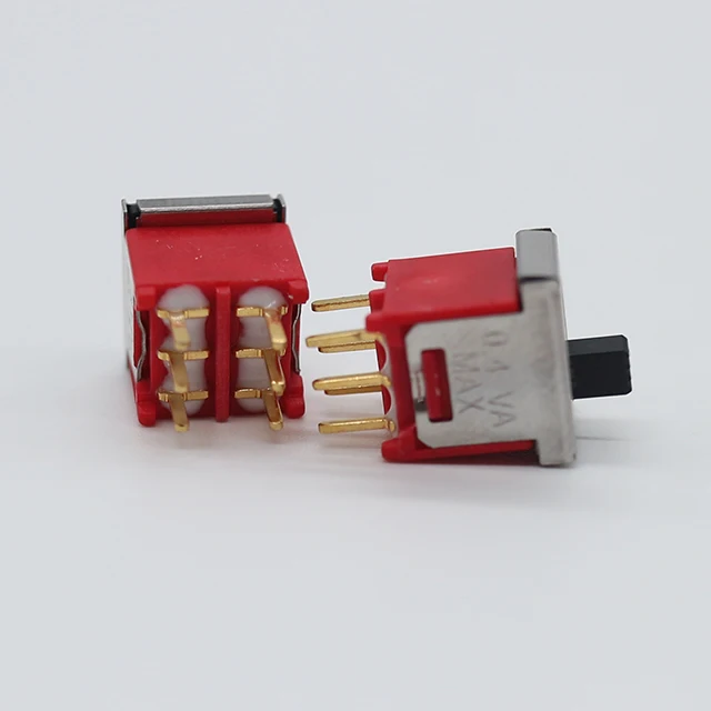 Индивидуальные 6 pin ползунковый Переключатель суб-миниатюрный ползунковый переключатель 30000 циклов ползунковый переключатель