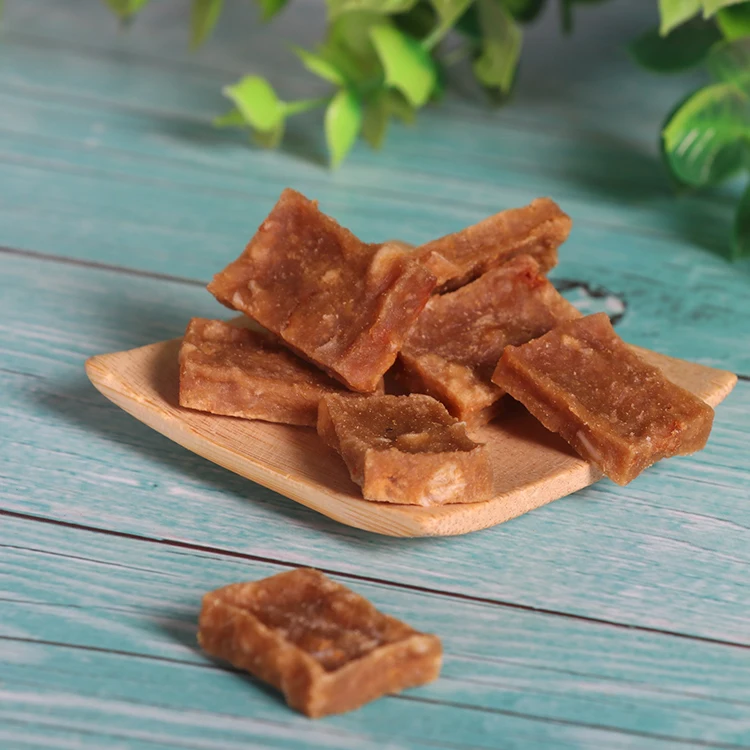 Salmon Meat Cut Bone Dog Food Dried Fish Meat High Calcium Pet Snacks