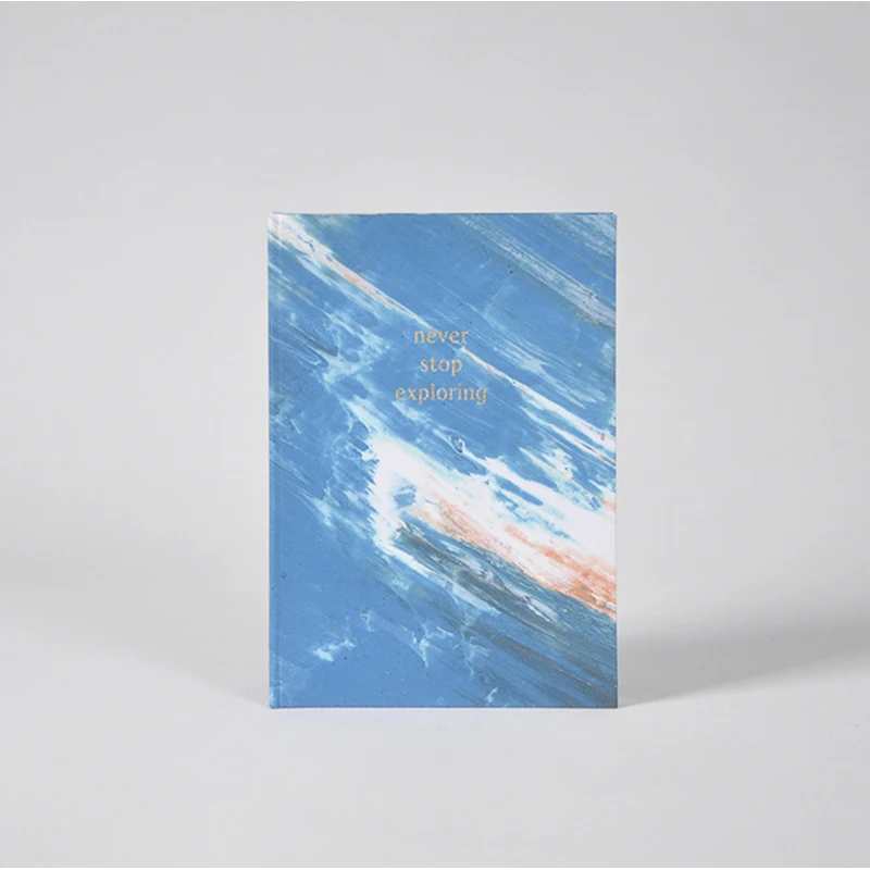 Personalized Customizable Cover Printed PU Leather Hardcover Journal Notebook 2024 Planner