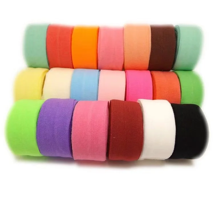 nylon fold over elastic with stock