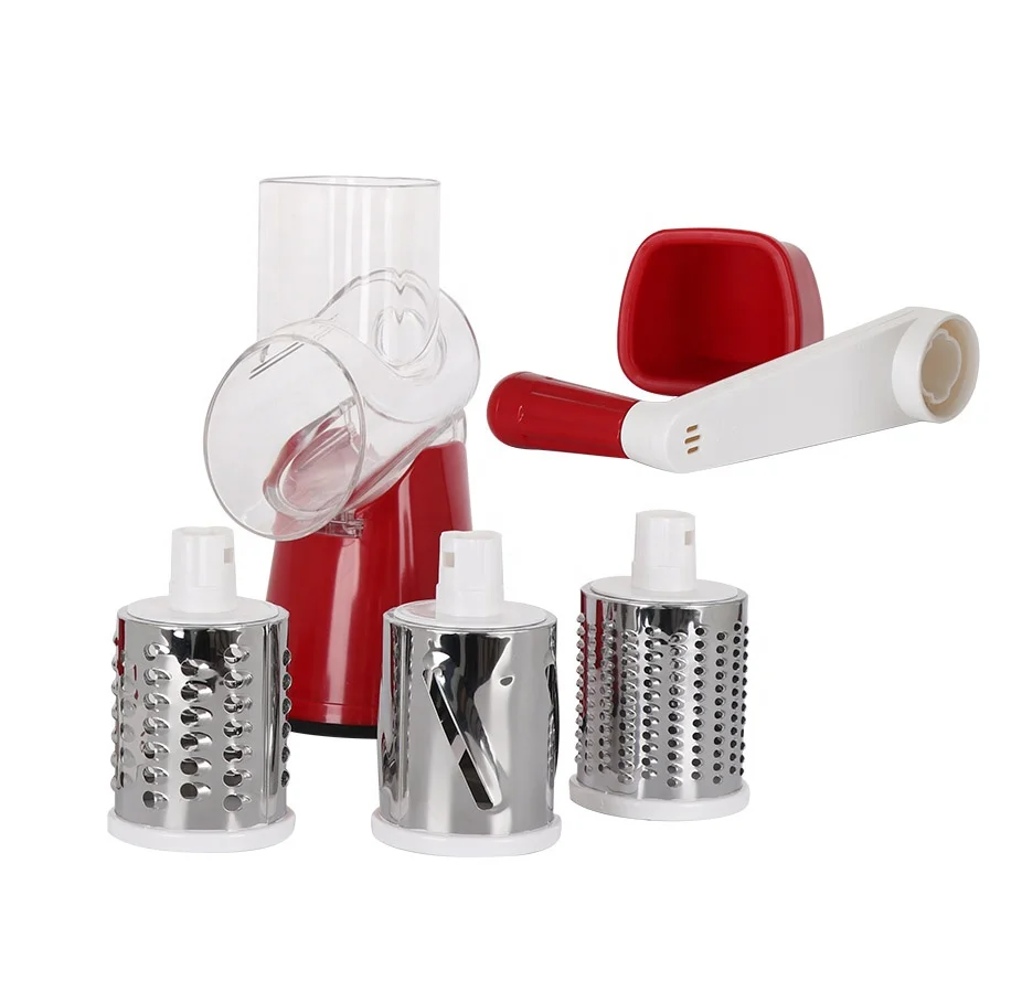 Plastic Rotary Vegetable Slicer Box Cheese Grater For Amazon Hot Selling
