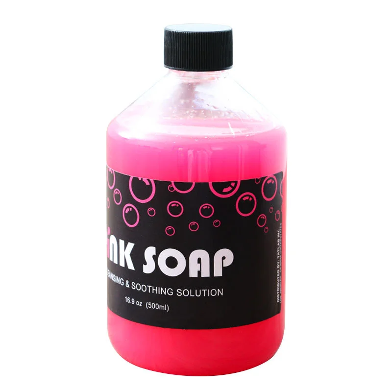 500ml Concentrating Tattoo Green Soap/Blue Soap Mild Tattoo Cleaning Soothing Aftercare Solution Liquid Soap for Tattoo Salon