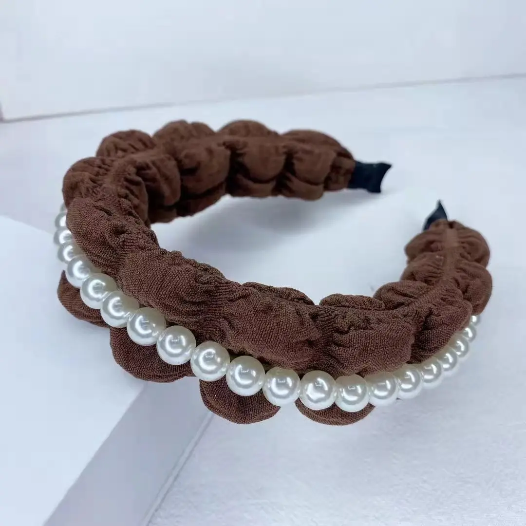 New Design Pear Head Wear  accessories Winter Hairband wide brimmed soft headband accessories