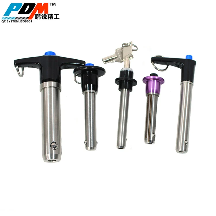 18-8 Stainless steel quick release ball lock pin Pari Power Clamp with loop slosure