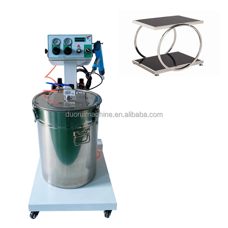 Versatile Electrostatic Spray Gun for High-Quality Powder Coating on Metal Furniture and Tea Tables