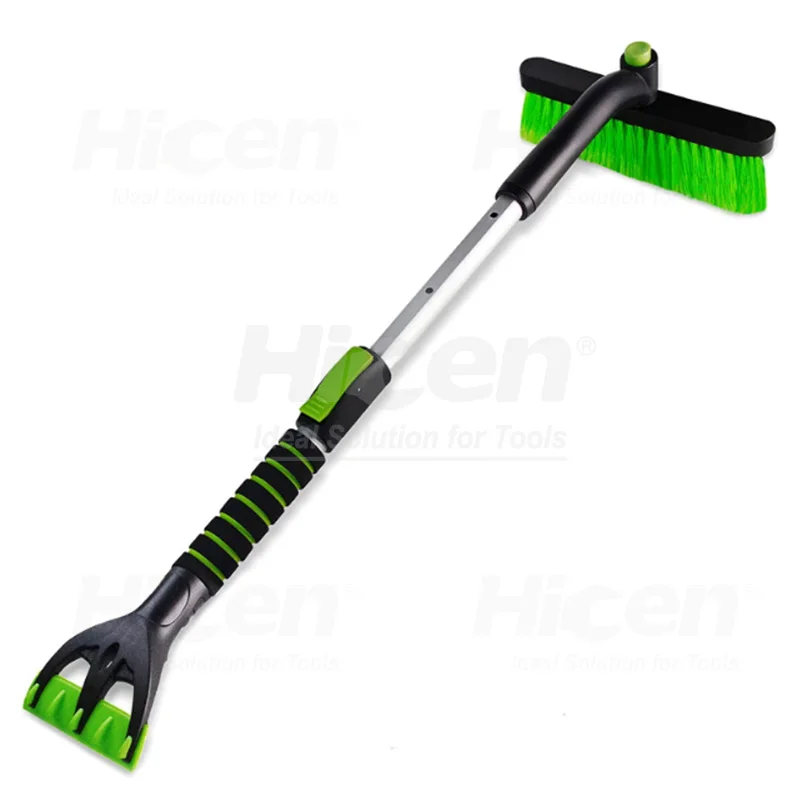Ice Scraper with Snow Brush for Car Windshield, Extendable Snow Brush with Foam Grip for Truck SUV