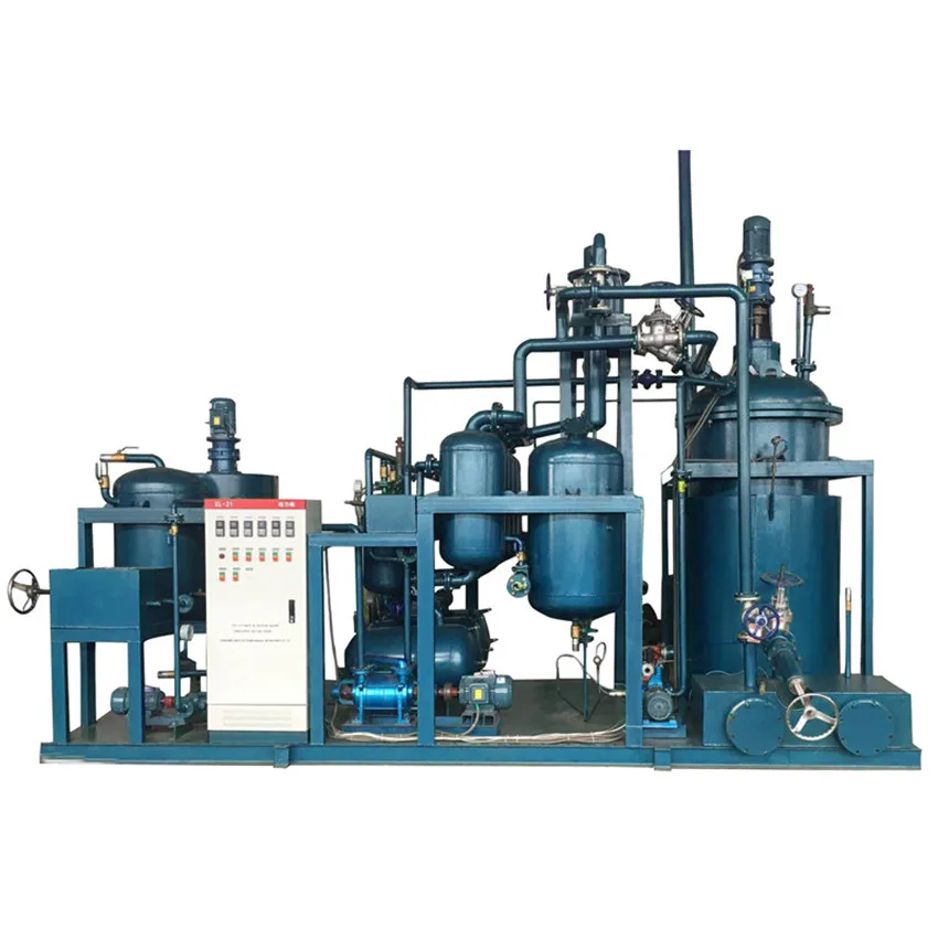 Waste oil recovery engine distillation system petroleum fuel machine