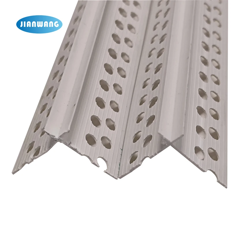 Cheap Building Materials Pvc Profile Wall Corner Bead Vinyl Angle Rigid Trims Protection For Drywall Decoration