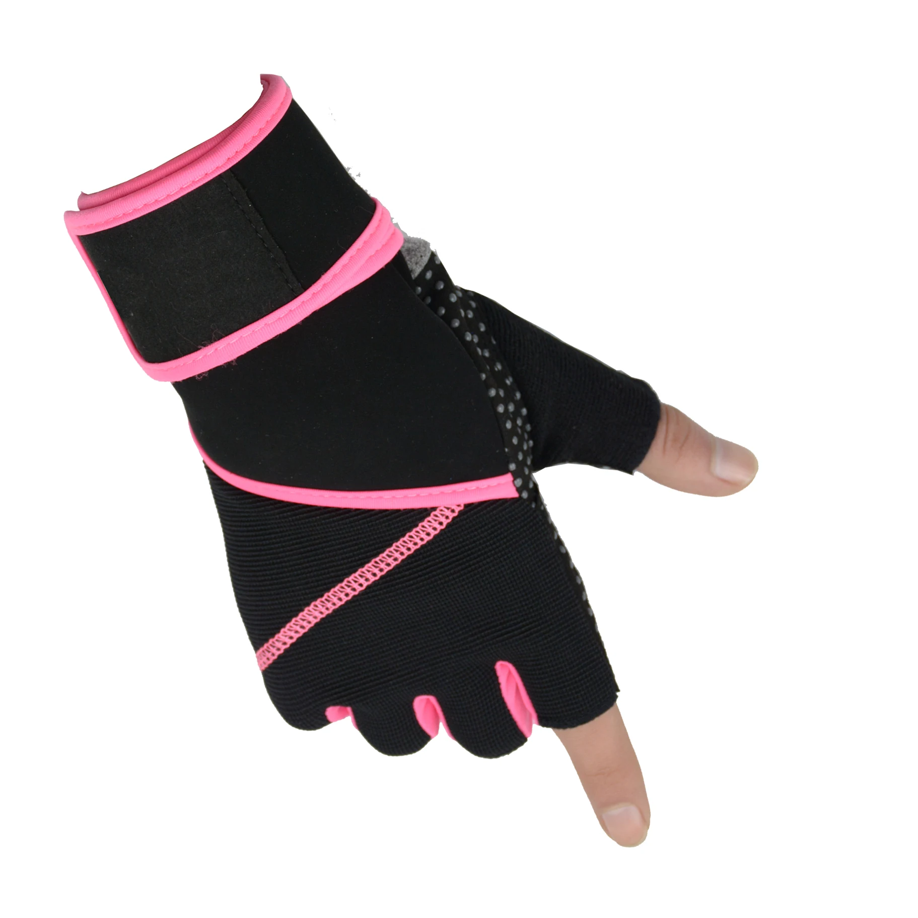 HANDLANDY, синтетическое силиконовое покрытие, перчатки для тренажерного зала с поддержкой запястья