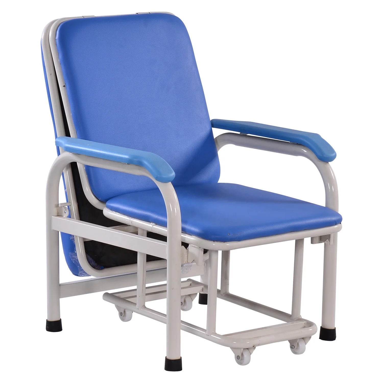 Foldable Accompany Hospital Nursing Chair ALK06-AZ01 Hospital Furniture Metal Hosipital