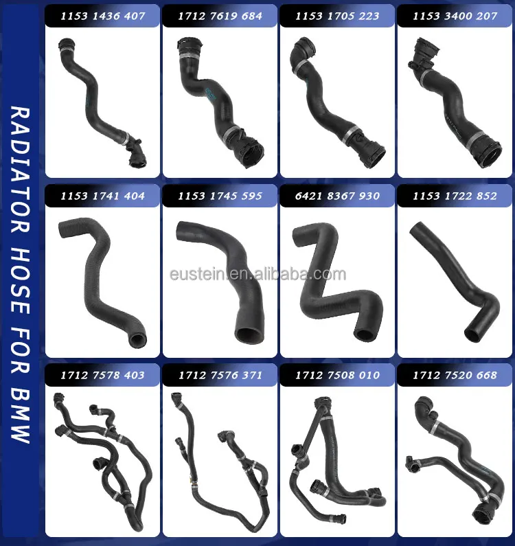 2125011382 2125010525 2125015782 2128300996 Engine Coolant Upper Radiator Hose For Mercedes Benz W211 S211