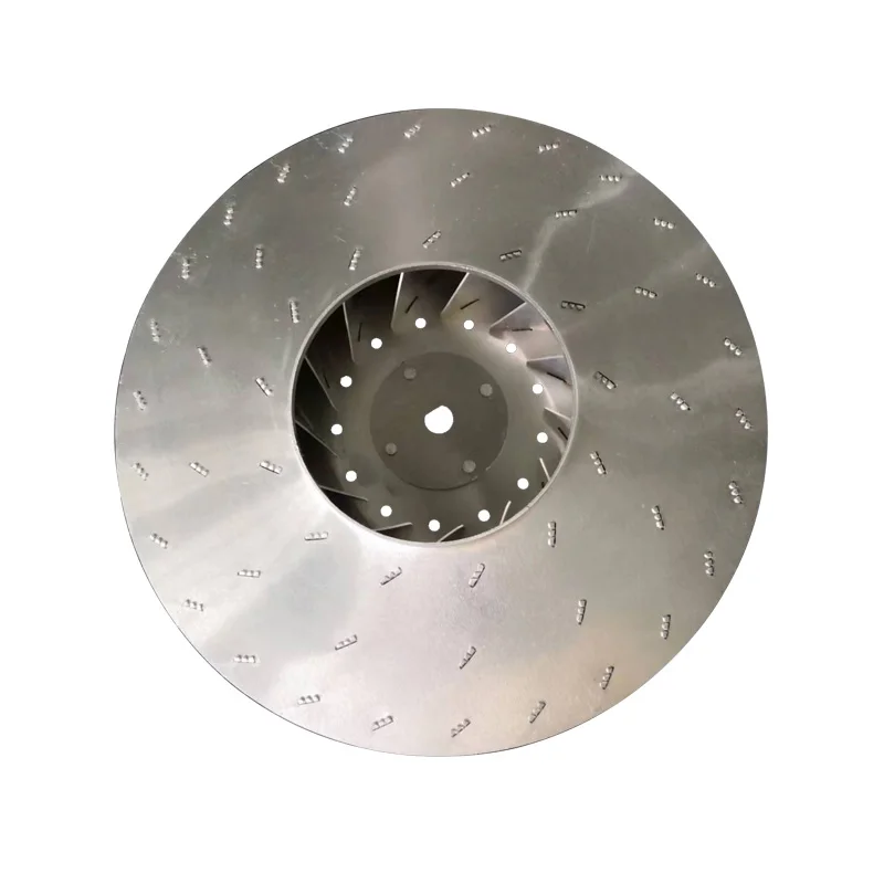 diameter 175 mm aluminum wheel high speed smoke exhaust aluminum  fan impeller