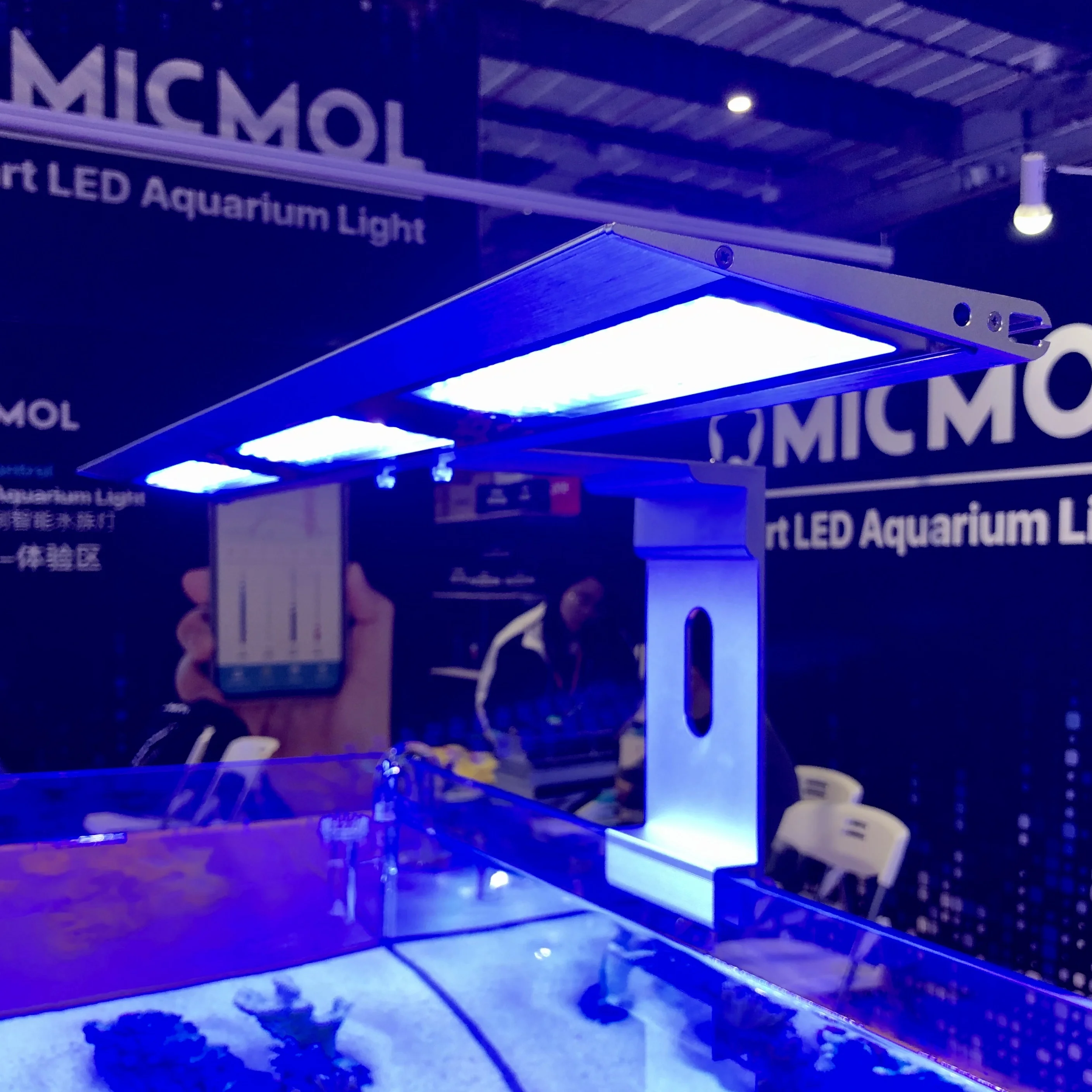  MICMOL- Aqua Air 900 90 Вт умный и Wi-Fi контроль восхода солнца закат полный спектр для посадки Танк риф коралловый
