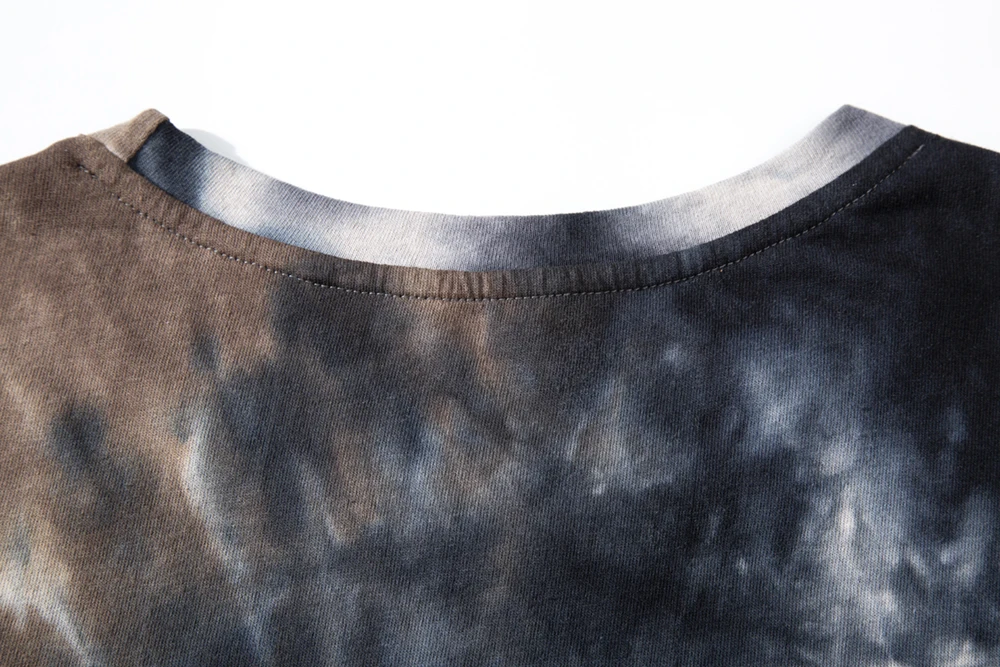 
Custom 100% cotton round neck short sleeves tie dye plus size mens t shirts 