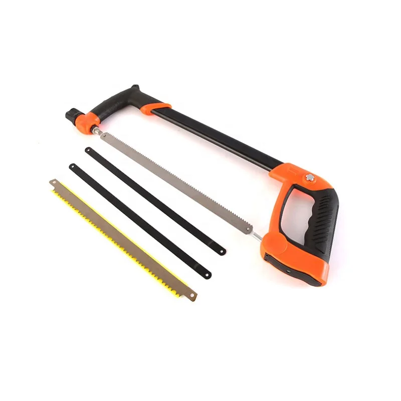 4 in 1 household steel bar iron pipe metal cutting manual multi-function hand saw hacksaw