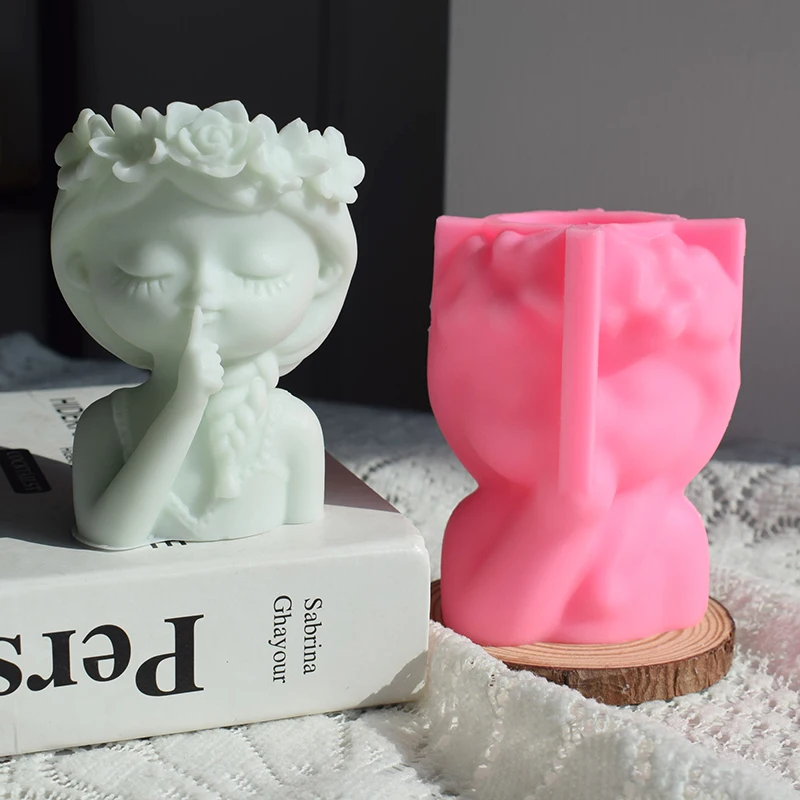 3D форма для цветочных горшков ВАЗ бетонная силиконовая «сделай сам» ручной работы ароматерапии ароматизированного мыла вазы