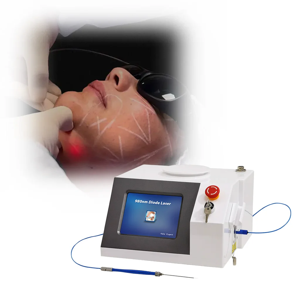 Dual Wave Length 980 Nm 1470 Nm Endolaser Laser Therapeutic Device Funguls Nail Remove Spider Veins Laser
