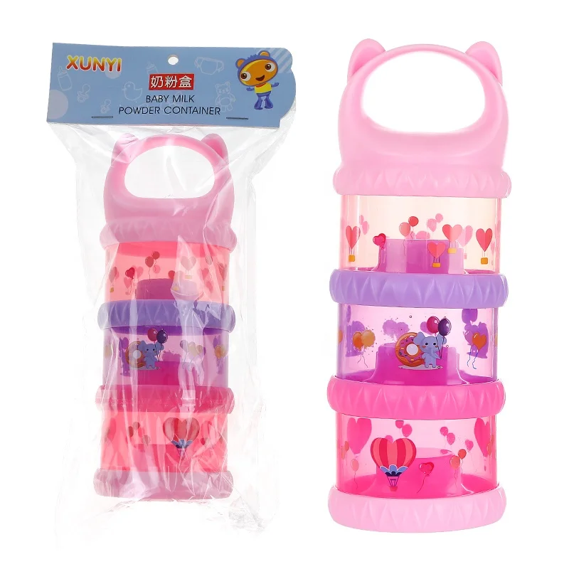 
Color milk powder box convenient printing three-layer cathead milk powder box 