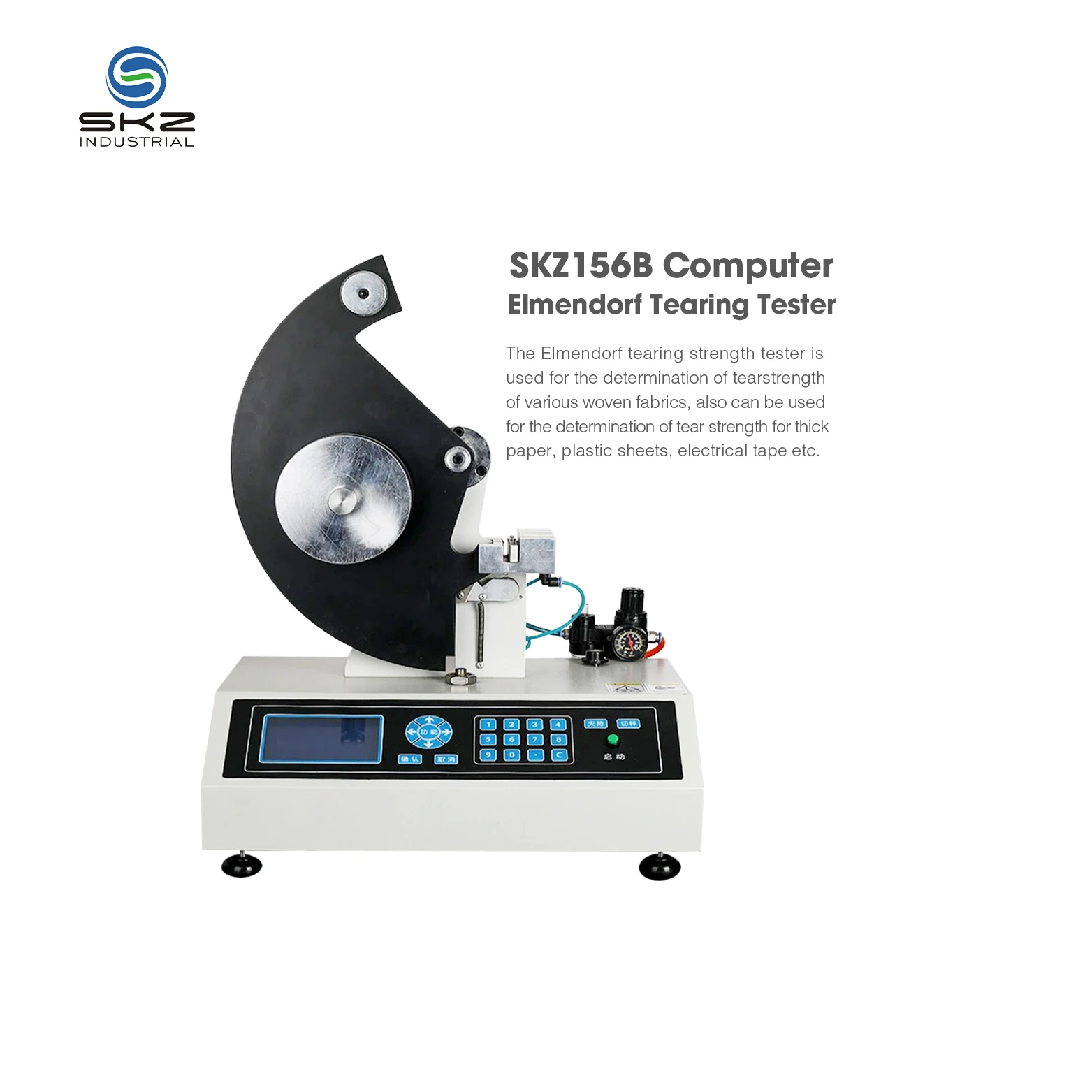 SKZ156B Electronic auto burst hydraulic paper bursting strength tester