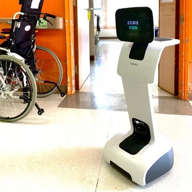 New Design Retail Remote Control Hospital Humanoid Intelligent Reception Ai Waiter Smart Temi Robot
