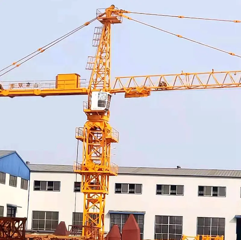Башенный кран TopKit QTZ63 6Ton TC5211 для строительного здания грузоподъемность 52 м продажа с завода по низкой