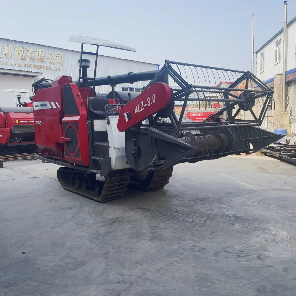 Farm Equipment Mini Combine Corn Harvester machine with Wholesale Price