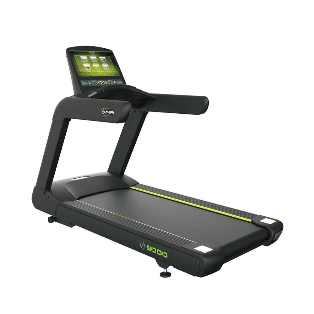 Recommend Commercial Gym Equipment Fitness Treadmill with LCD Display TV Motor Driven Commercial treadmill machine