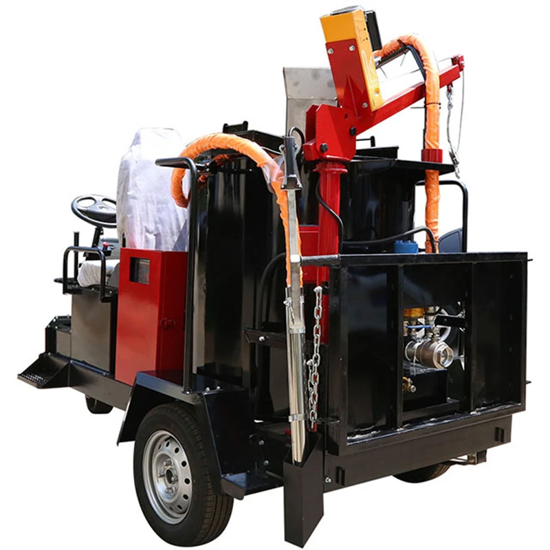 500 Liter Bitumen Melter Asphalt Crack Sealing Machine Road joint Repairing Machines