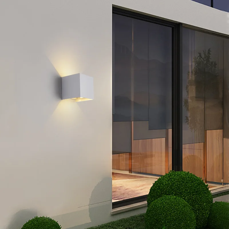 led wall lamp courtyard balcony garden outdoor stair lamp wall lamp