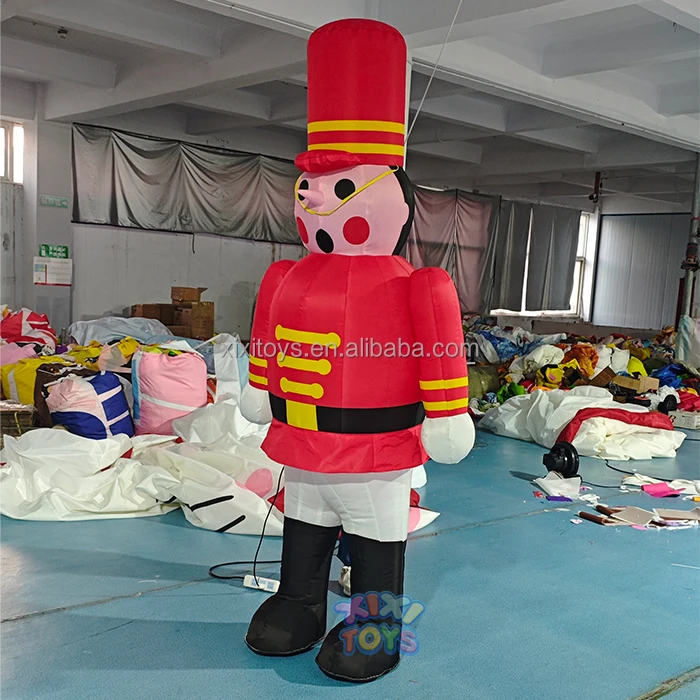 2024 Popular Outdoor Street Parade Custom Inflatable Walking Soldiers Costume,Inflatable Guard Suits For Festival Events