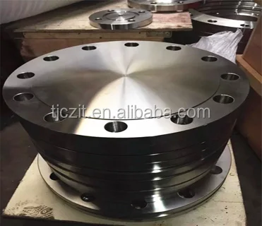 Customization Size SS Blind Flange ANSI B16.5 PN16 Class 150 DIN Standard Forging Stainless Steel 316 304L Blind Flange