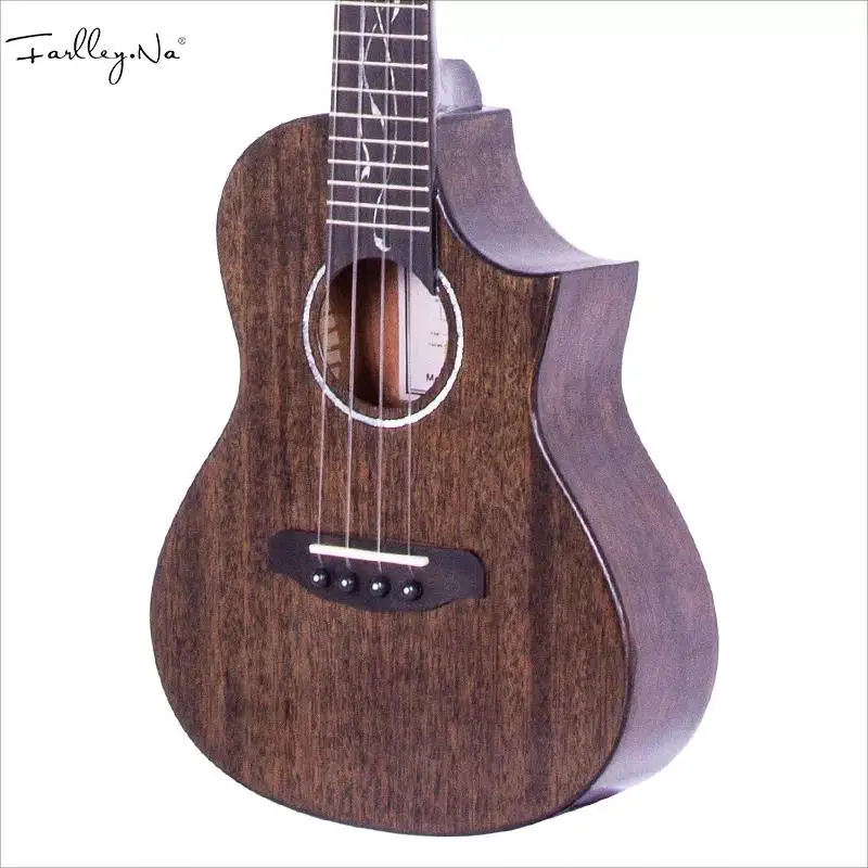 GALYDA Tenor Acacia Wood Baritone 26 Inch Baritono Mahogany Veneer Ukulele