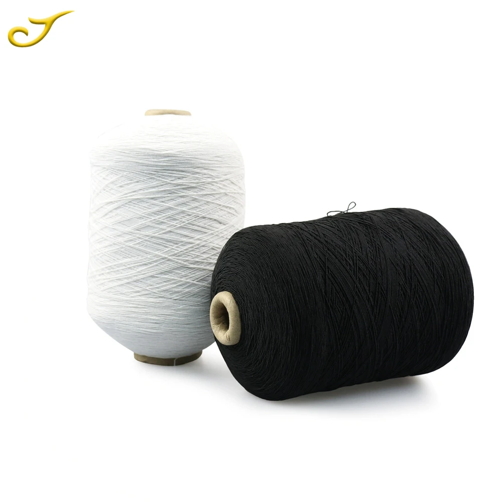 Selling different colors polyester elastic rubber yarn for socks