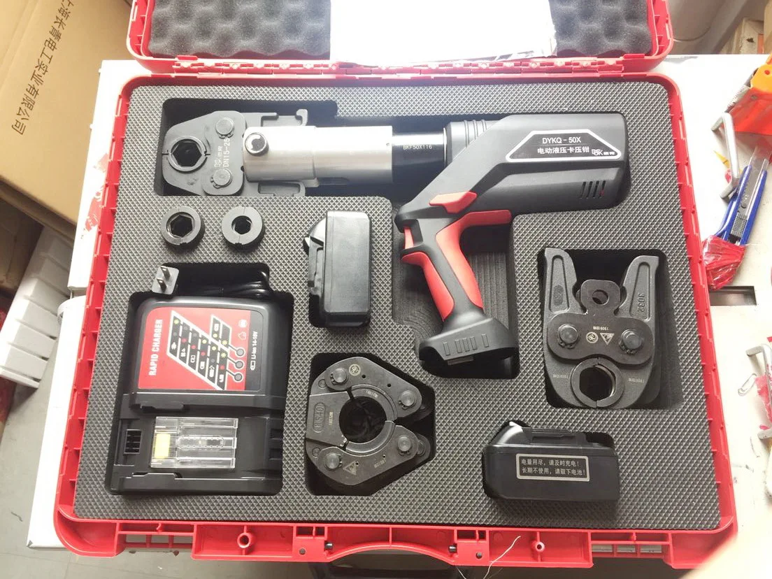 Chinese online sales site 1550  hydraulic cordless battery pipe crimping tool hose crimper for sale