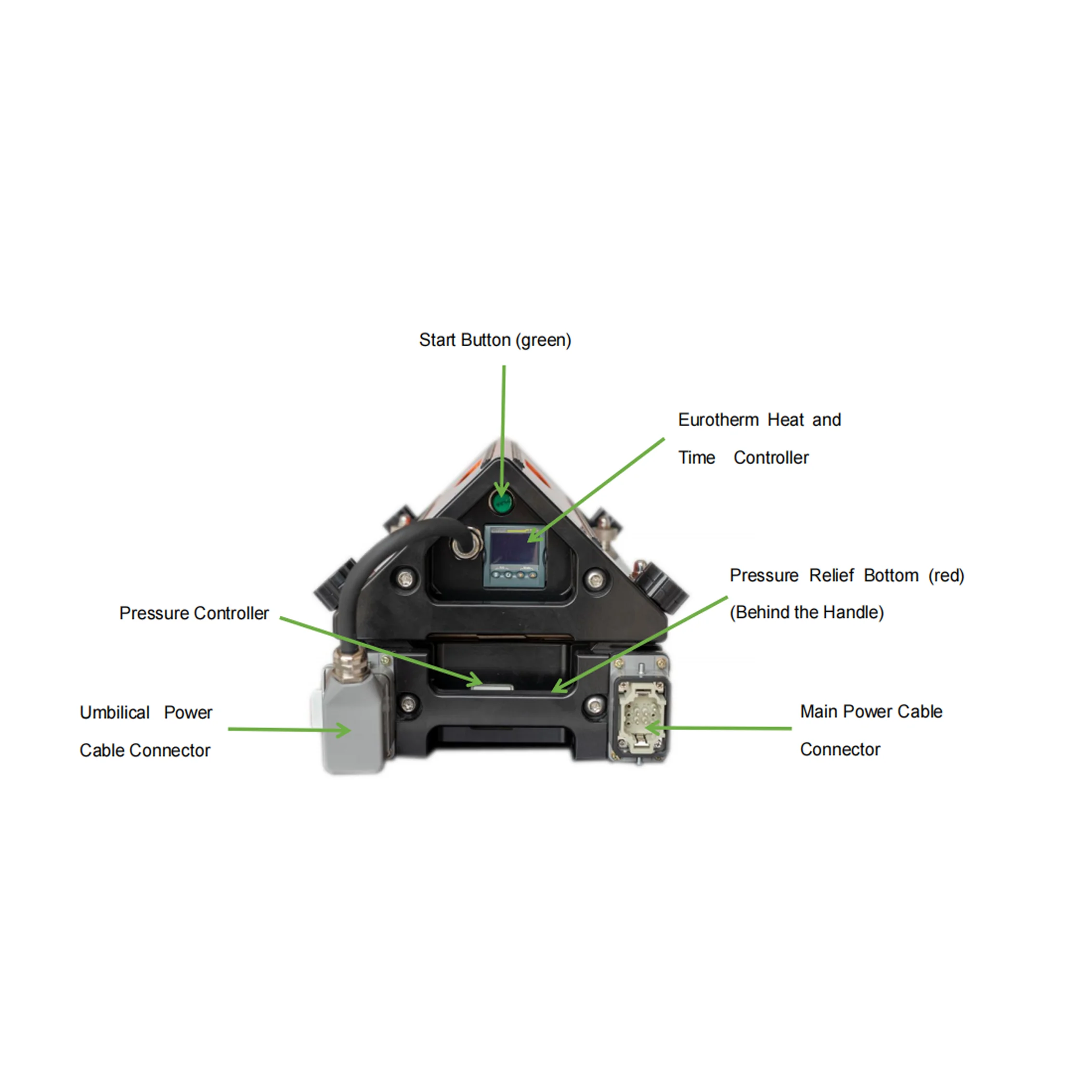 Splicing press Machine With Air Cooling system ppr
